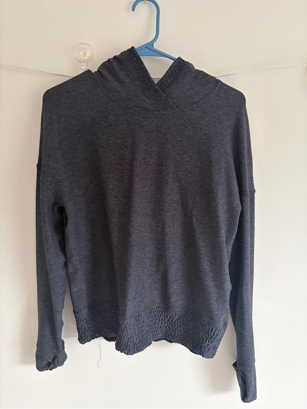 Lulu Charcoal Hoodie Size 4